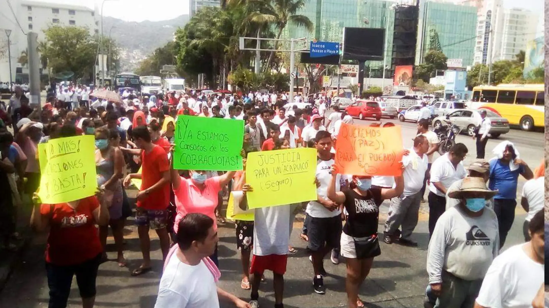 marchan transportistas